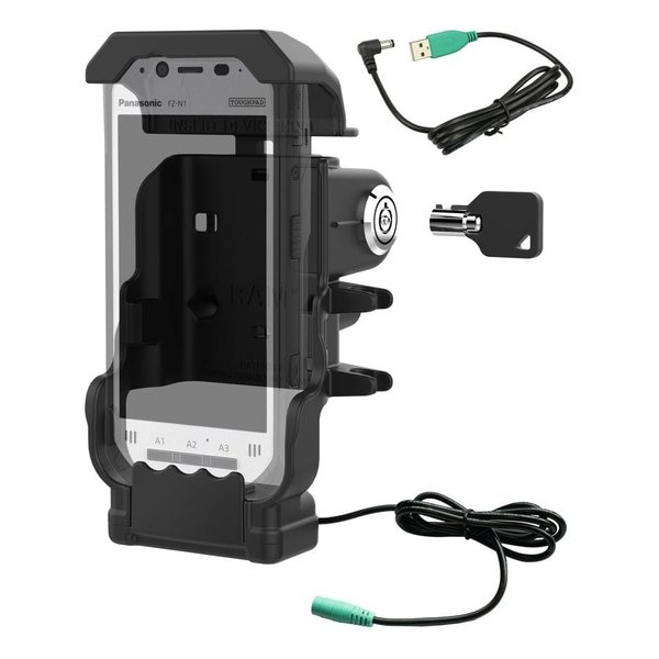 GDSパワードック Panasonic FZ-N1/F1専用 キーロック付 ボール無 RAM-HOL-PAN11PKLU RAM-HOL-PAN11PKLU