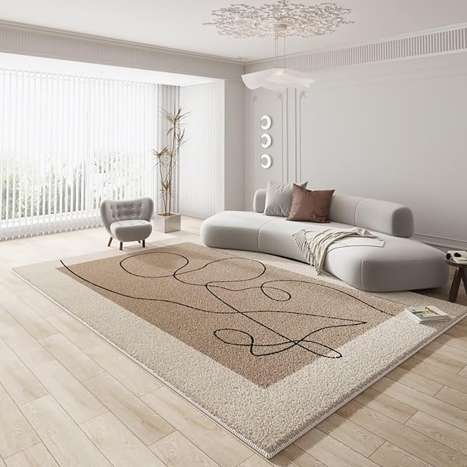 カーペット チェアマット 80x170cm 防ダニ 抗菌 消臭 洗える ソフトタッチ 滑り止め カスタマイズ可能 サイズ リビングルーム寝室廊下キッチン