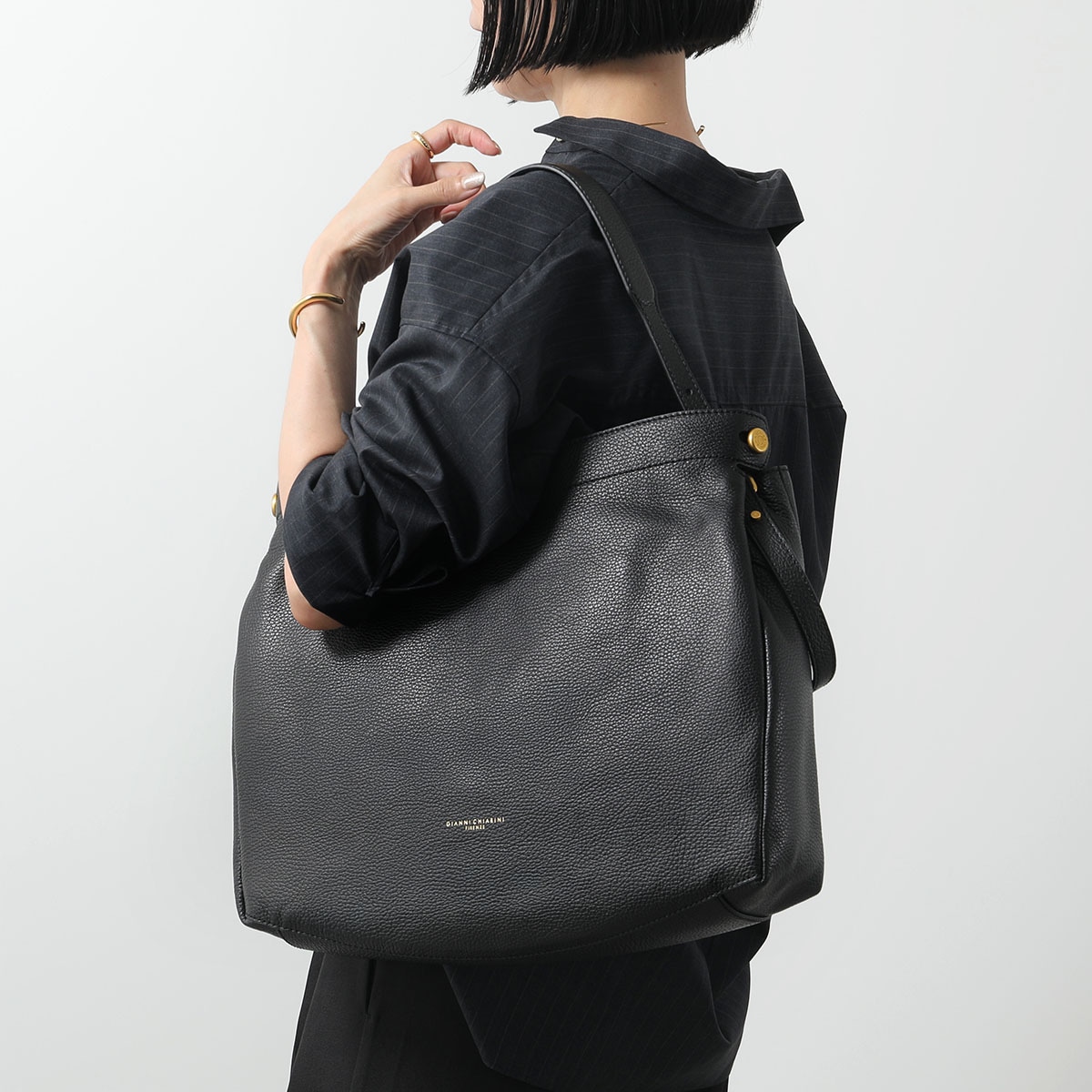 GIANNI CHIARINI ジャンニキアリーニ トートバッグ OTTAVIA L オッタヴィア BS 11292 GRN レディース レザー ショルダーバッグ 鞄 カラー2色 34,438円