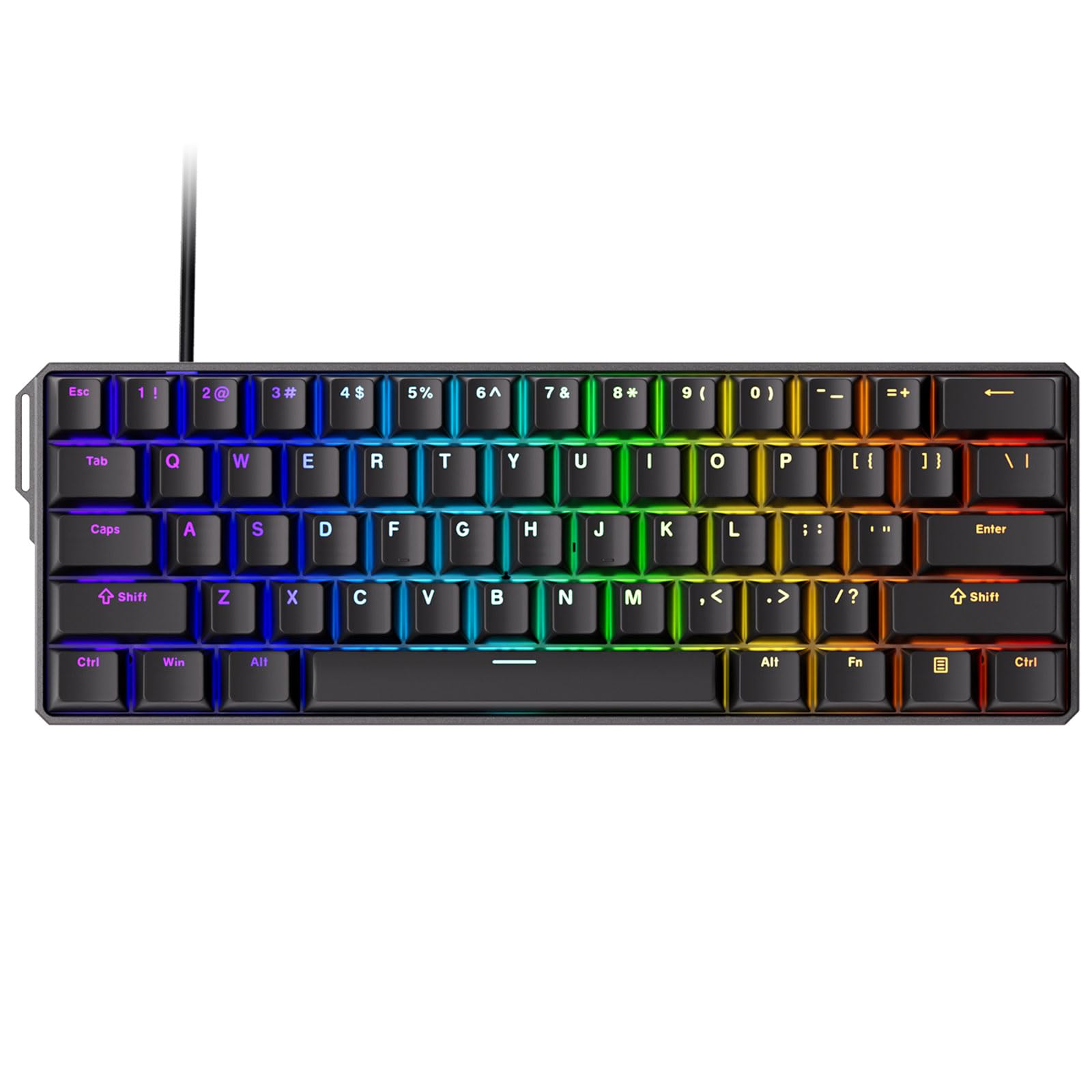 【国内正規品】MonsGeek(モンスギーク) FUN60 Ultra 有線モデル TMRセンサー アルミボディ 0.01mm ラピッドトリガー対応 磁気スイッチ Akko Glare Magneti