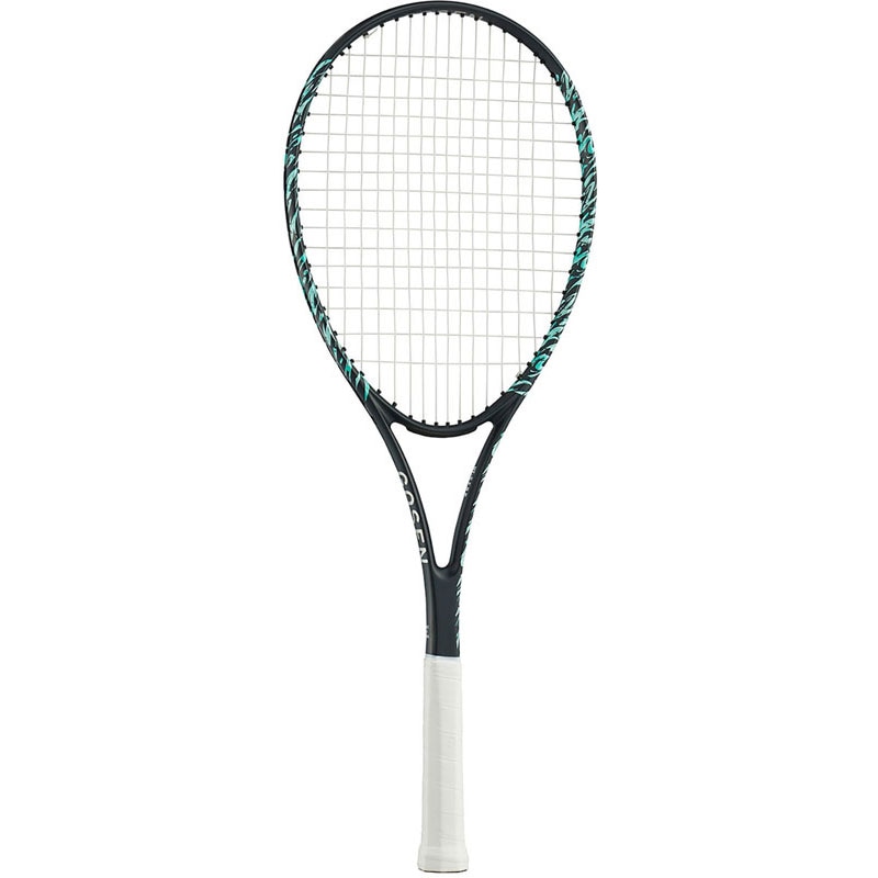 アクシエス 300 Lite チャコールグレーミント 張り上げ テニス ラケット軟式 sra3lcmz