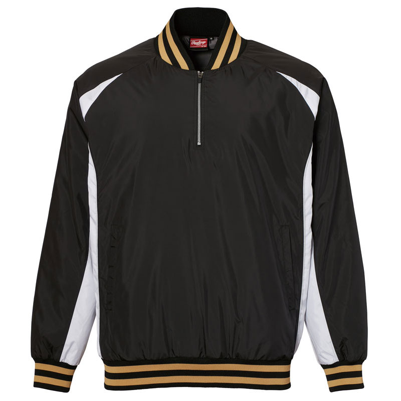 VジャンLS 長袖ジャケット ブラック 24SS ATP14SV1