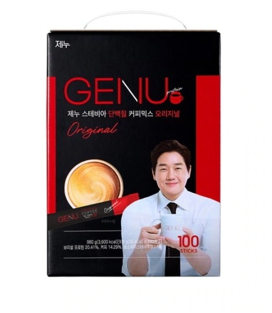 ジェヌステビアプロテインコーヒーミックスオリジナル9.8g 100個