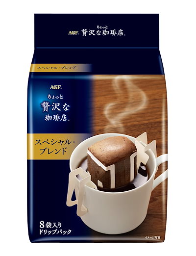 他サイト： AGF ちょっと贅沢な珈琲店 レギュラー・コーヒー ドリップパック スペシャル・ブレンド 8袋×3袋 【 ドリップコーヒー 】の商品画像
