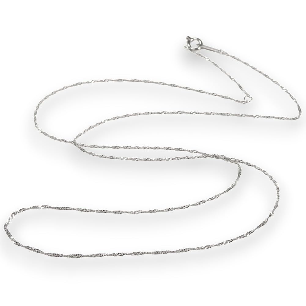 プラチナチェーンネックレス スクリュー50ｃｍ Pt850