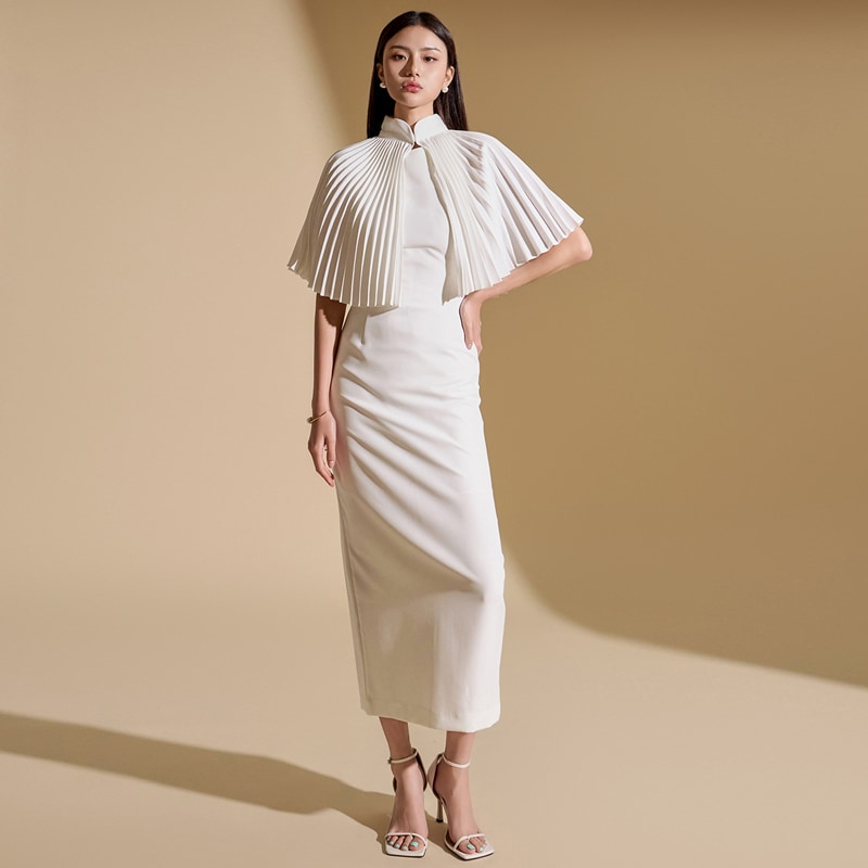 D9499 ケープセット ワンピース