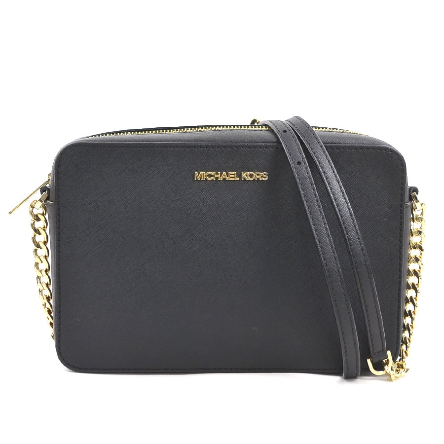 マイケルコース Michael Kors ショルダーバッグ レザー ブラック レディース h30904k