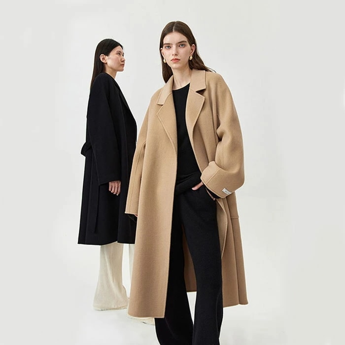 チェスターコート レディース ウール100％ ロングコート コート ウールコート ロング アウター 冬服 韓国ファッション 春 秋 冬 防寒 保温 厚手 暖かい 大きいサイズ きれいめ 細身 高品質