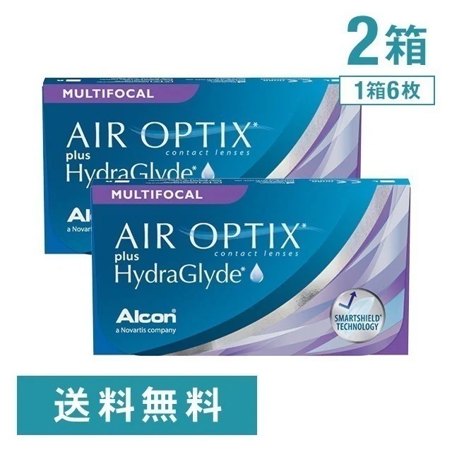 エアオプティクス プラス ハイドラグライド マルチフォーカル 2箱
