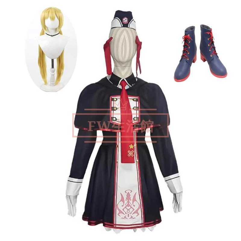 リドルジョーカー RIDDLE JOKER 在原七海 コスプレ衣装 ウィッグ 靴 演出服 アニメ ゲーム ハロウィン cos 変装