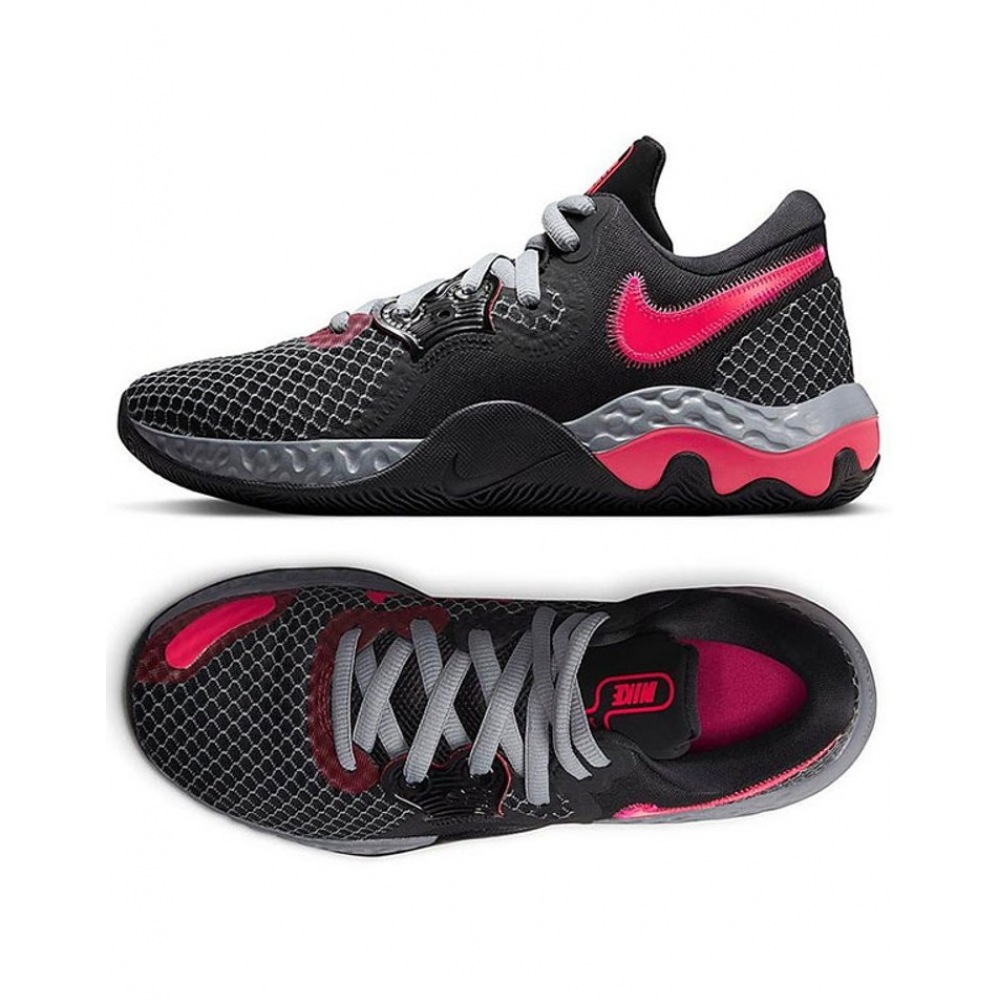 ナイキバスケットボールシューズハイトップリニューエレベート 2 CW3406-008 P2303