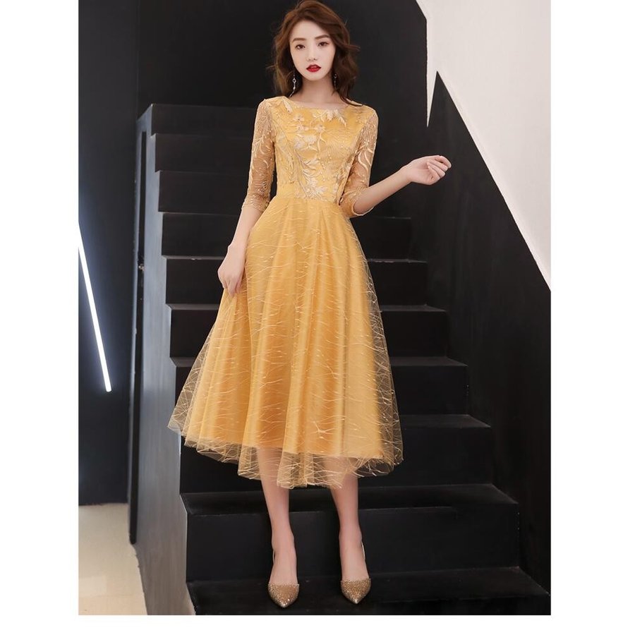 ナイトドレス ウエディングドレス パーディードレス ロングドレス 結婚式 二次会 舞台用 披露宴 演