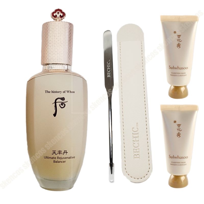 天率丹(チョンユルダン) 和率(ファユル)トナー/Balancer/Skin/2023リニューアル+玉容 パック35ml x 2EAフィルオフマスク/角質/ブラックヘッド+スパチュラ