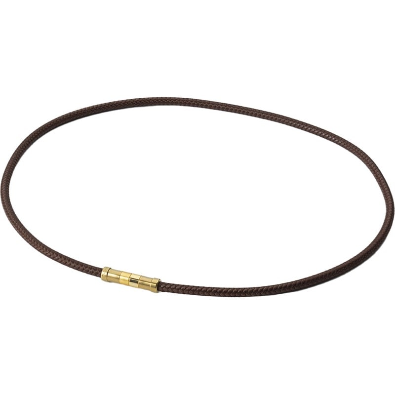 ジキチタンネックレスレザー BRN/GLD50 ボディケアグッズその他 (tg871153)