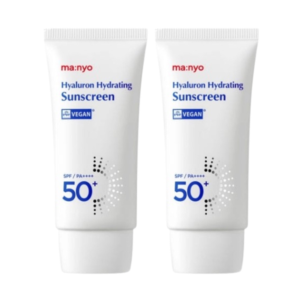ヒアルロン酸 日焼け止め 2個セット SPF50+ PA++++ 保湿UV 韓国スキンケア 敏感肌用 紫外線対策 50ml×2