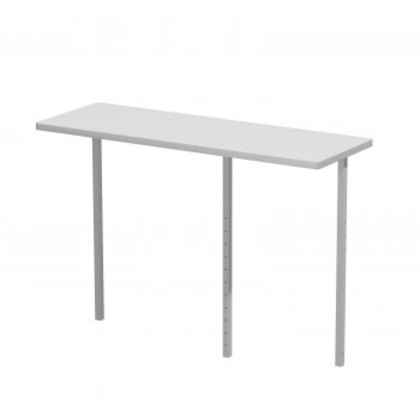 サンワサプライ eデスク サブテーブルW700mm用 グレー EST-70GY