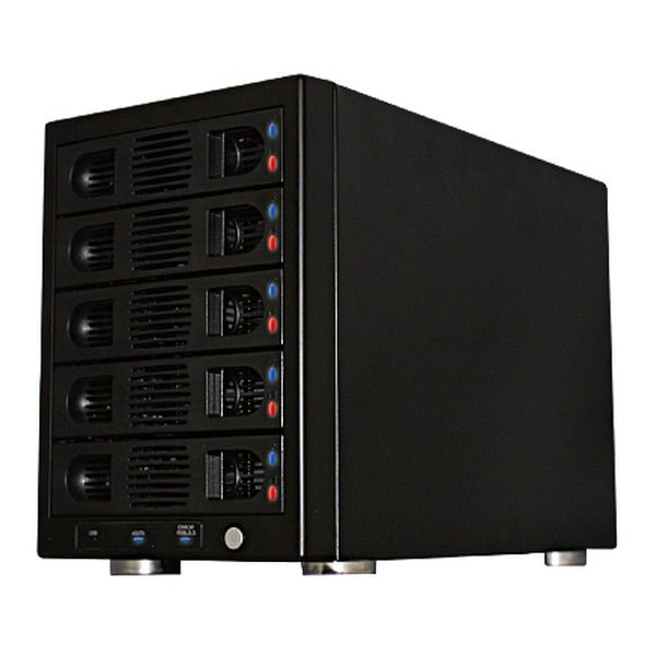 RAID対応 SATA3.5&SATA2.5インチHDD5台ケース MAL335EU3R