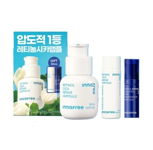 【リニューアル／8月オールヤングPICK】 レチノール シカ 痕跡アンプル 30ml セット（＋25ml＋PDRN5ml）