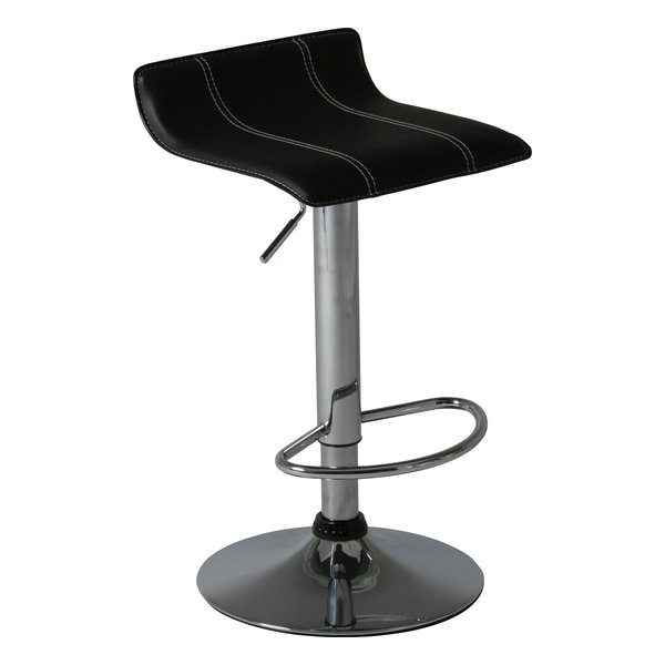 カウンターチェアー ロー ブラック H-1007BK