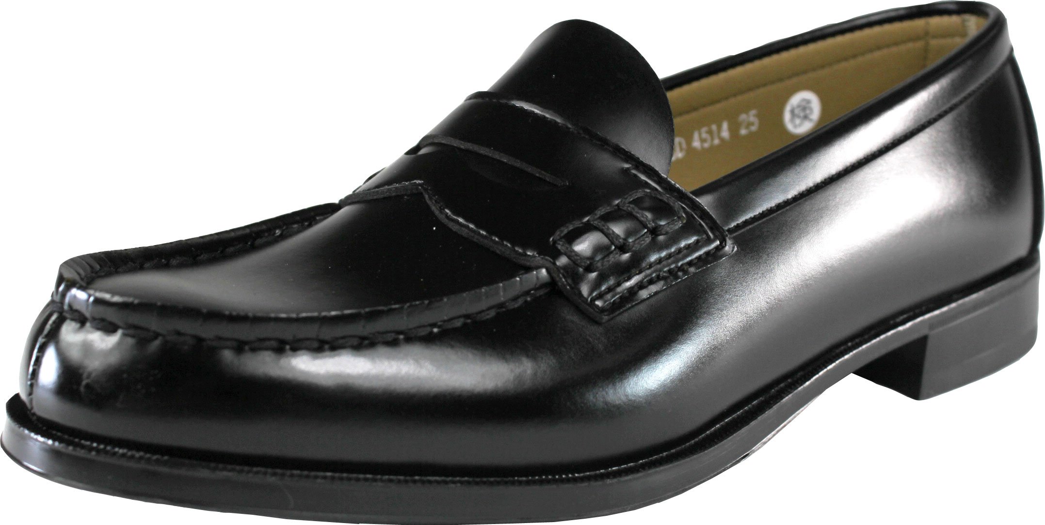 [ハルタ] ローファー トラディショナル 2E 合皮 レディース 4514 ブラック 24 cm 2E