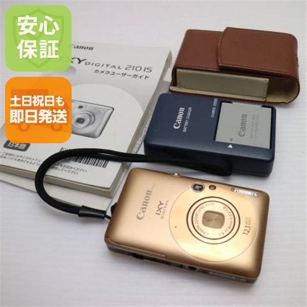 美品 IXY DIGITAL 210 IS ゴールド Canon デジカメ 106