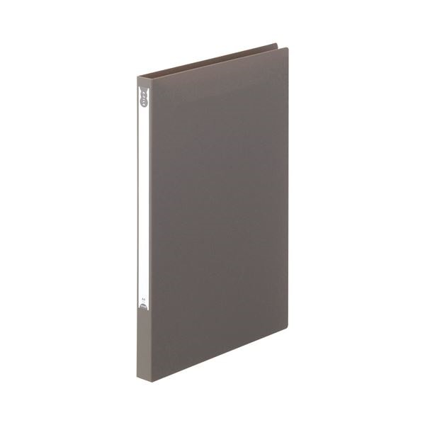 （まとめ） TANOSEE Zファイル（PP表紙） A4タテ 100枚収容 背幅20mm ダークグレー 1冊 30セット