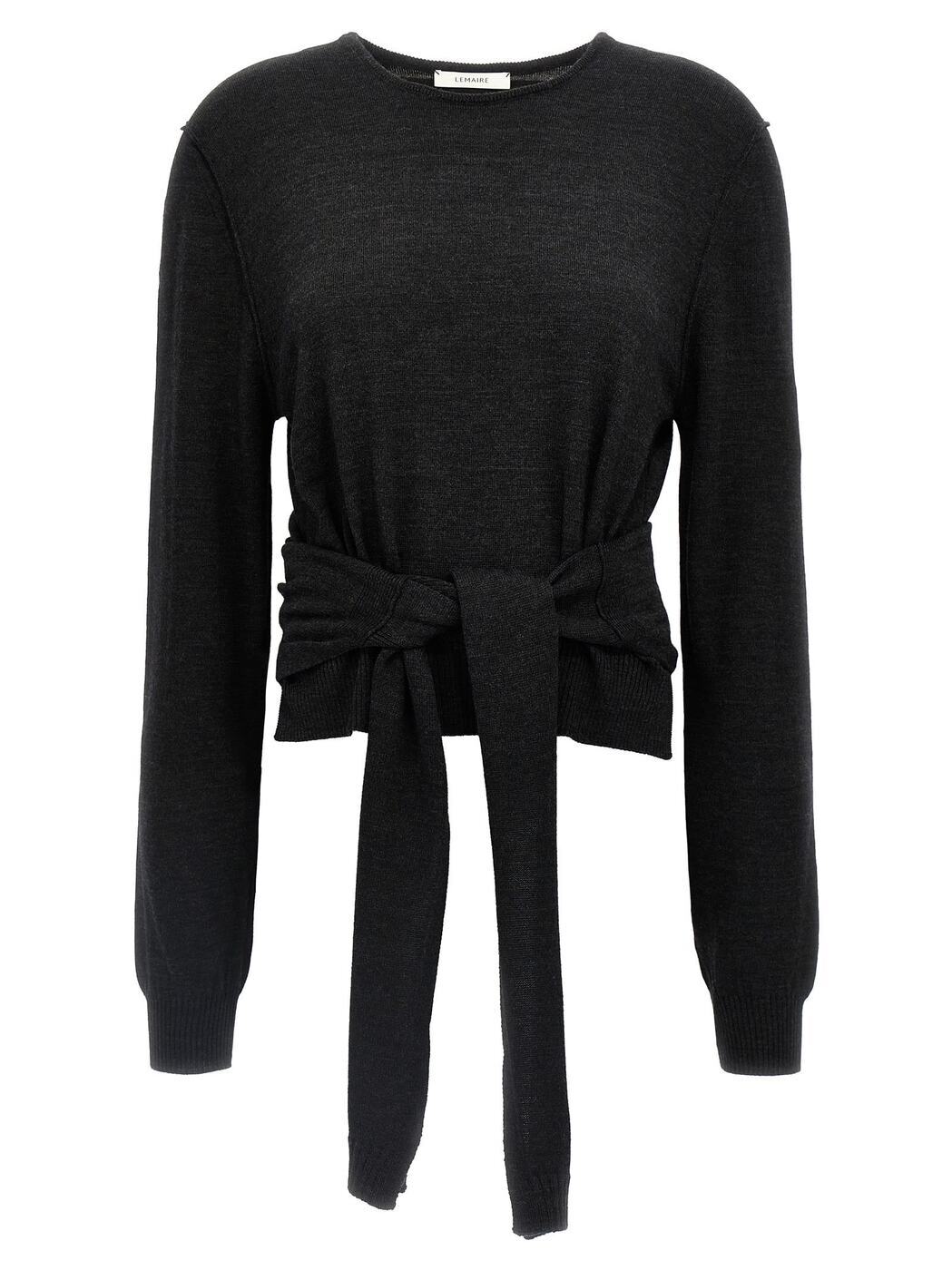 TO1250LK087_BK966 グレー 秋冬2024 ニットウェア レディース ia