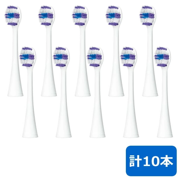 替えブラシ トータルケアブラシ 2本入5セット 計10本 EW0810-W-5SET【メール便】