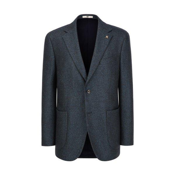 ウールシルクマイクロパターンジャケット（DMJA5D071T3）