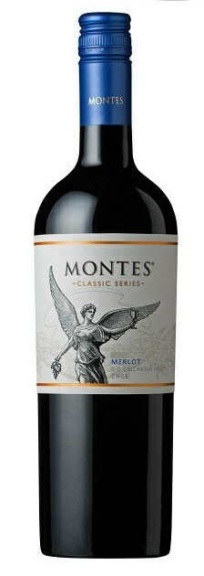 モンテス クラシックシリーズ メルロー 750ml6本［赤/ミディアム/チリ］【北海道沖縄県東北四国九州地方は必ず送料がかかります】
