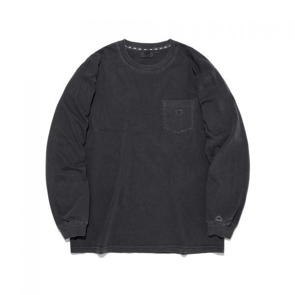 ダイドラベル 長袖Tシャツ ピグメントチャコール