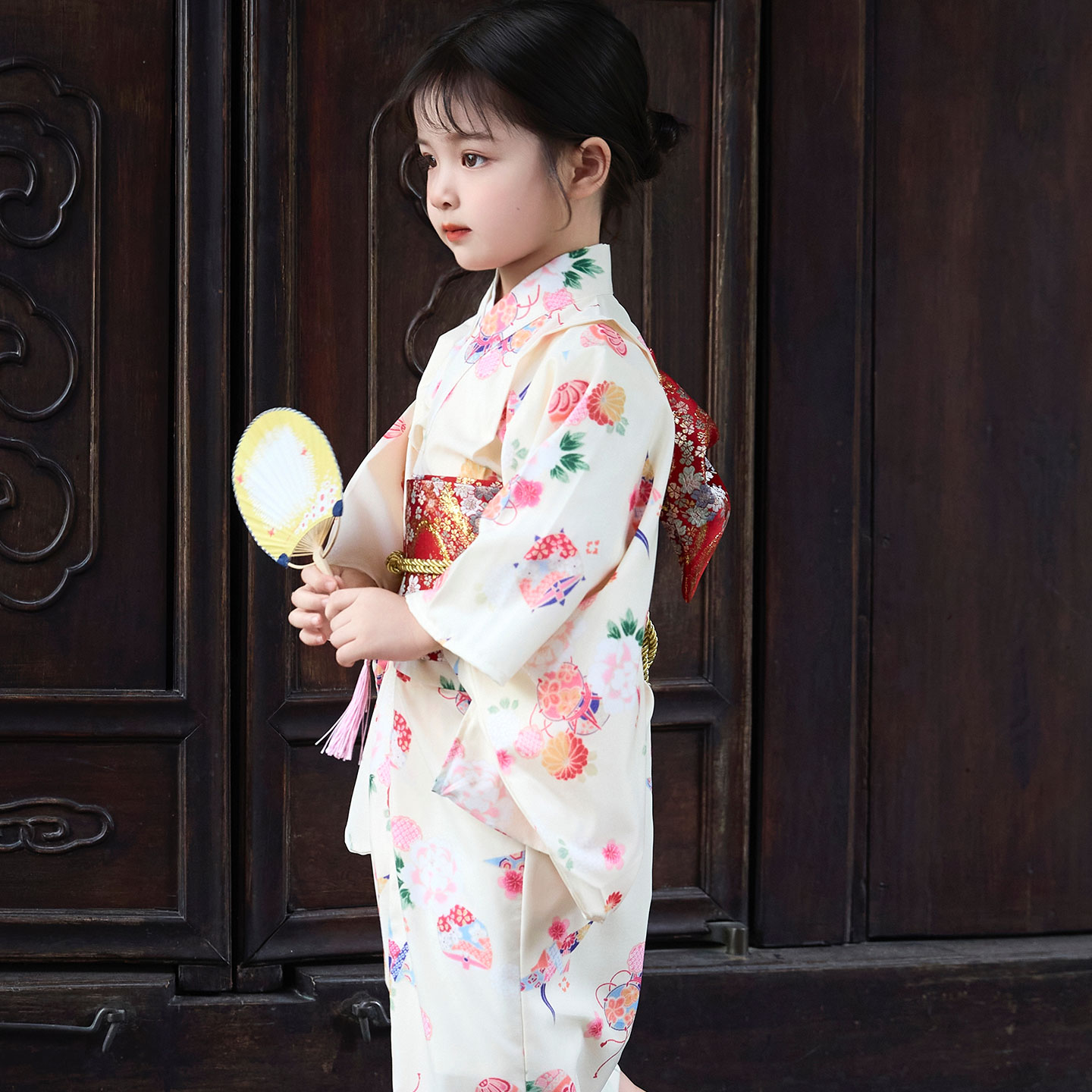 【送.料.無.料.急速発送】夏春夏子供着物女の子姫浴衣