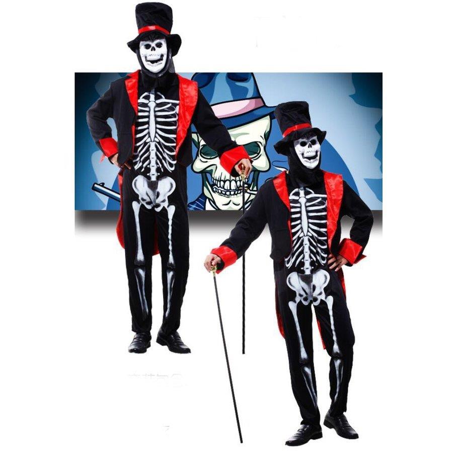 ハロウィン 衣装 どくろ ゴーストケープ 鬼角 死神 男性用 メンズ用 ハロウィーン 王様ハロウィン衣装 コスプレ衣装 コスチューム