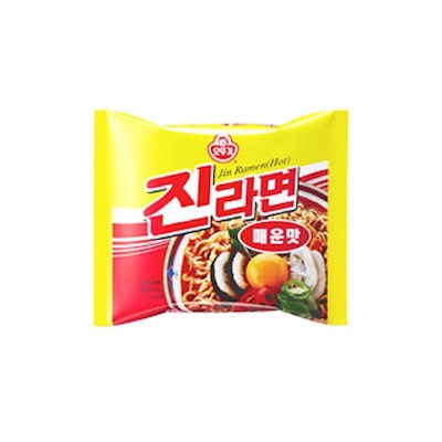 オットゥギ ジンラーメン 辛口 120g 40個入り 韓国ラーメン