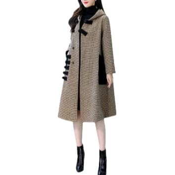 アウターコート 秋冬アウター 大きいサイズ ケープ チェスター コート オーバー コート シングル ブレスト ツイード コート ワンピース コート フォーマル コート ラシャコート lout0632