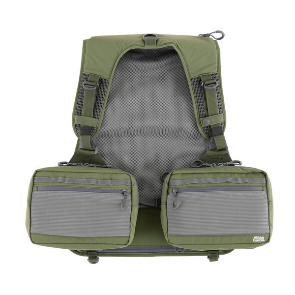 ピュアフィッシングジャパン フィッシングベスト マウンテンストリーム FWフィッシングベスト オリーブ フリー