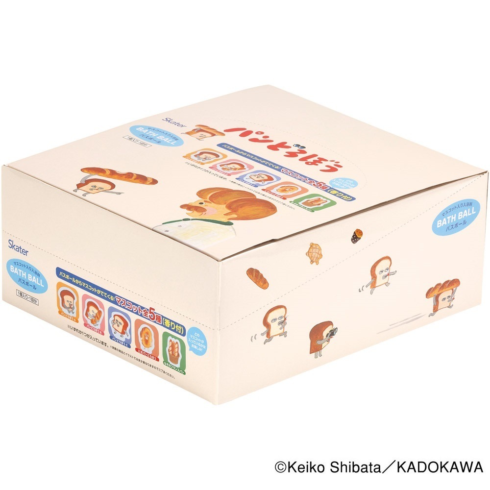 スケーター バスボールＢＯＸ　２０Ｐ パンどろぼう SET1063 4973307647697