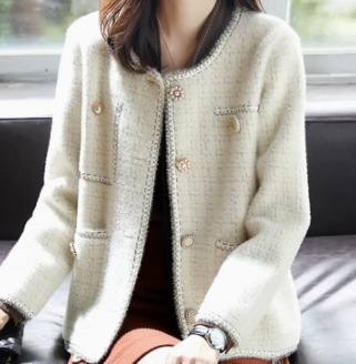 レディース トップス ジャケット コート ノーカラーコート ノーカラージャケット ショート 長袖 襟なし ノーカラー ストレート ポケット ボタン 大人可愛い カジュアル 上品 おしゃれ レトロ