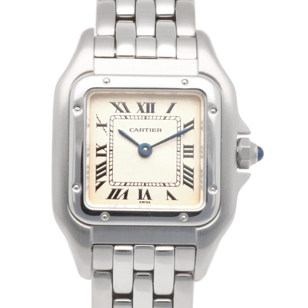 カルティエ パンテール SM 腕時計 ステンレススチール 1320 クオーツ 1年保証 CARTIER 中古 美品