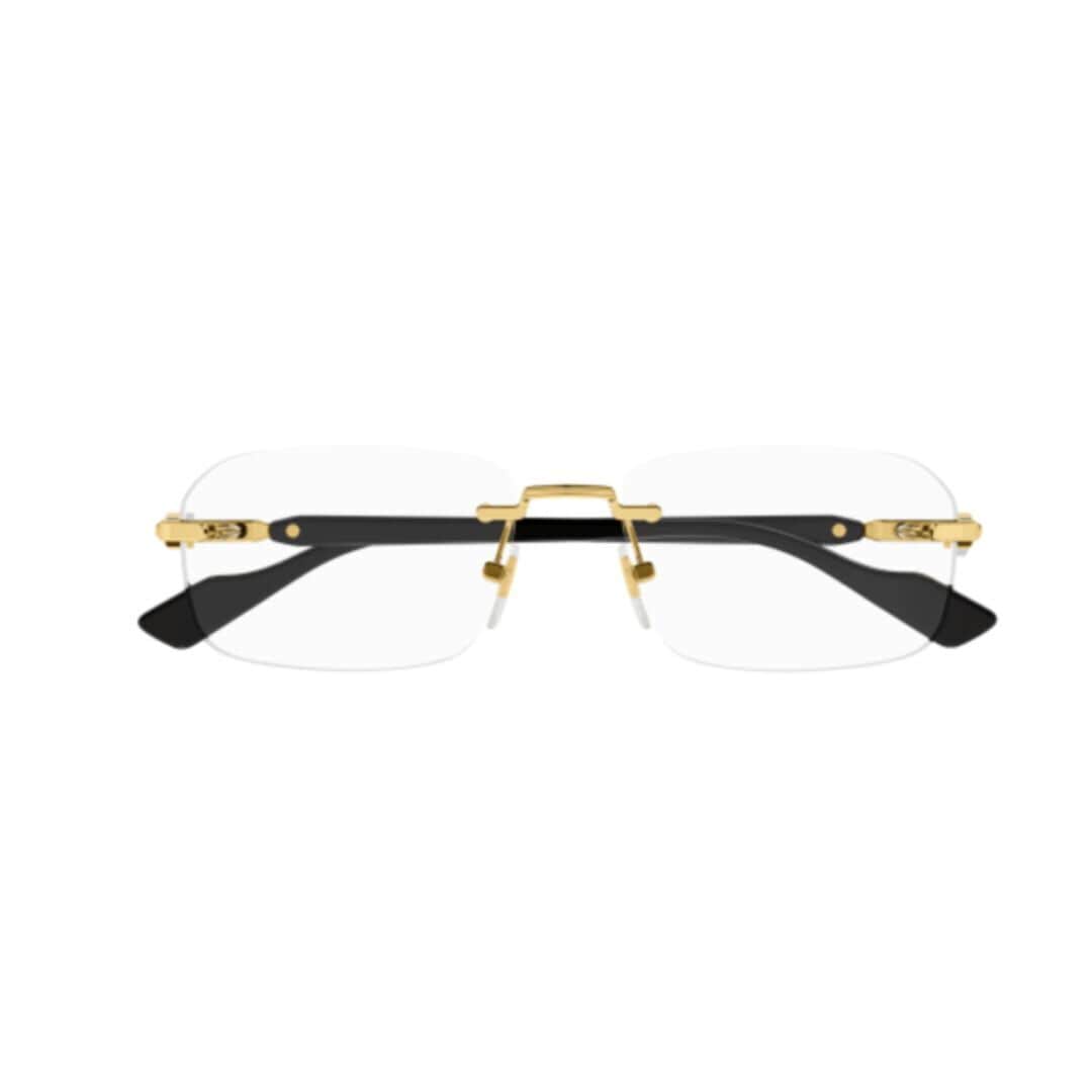 GG1221O001 gold black transparen 秋冬2024 サングラス・メガネ メンズ ia