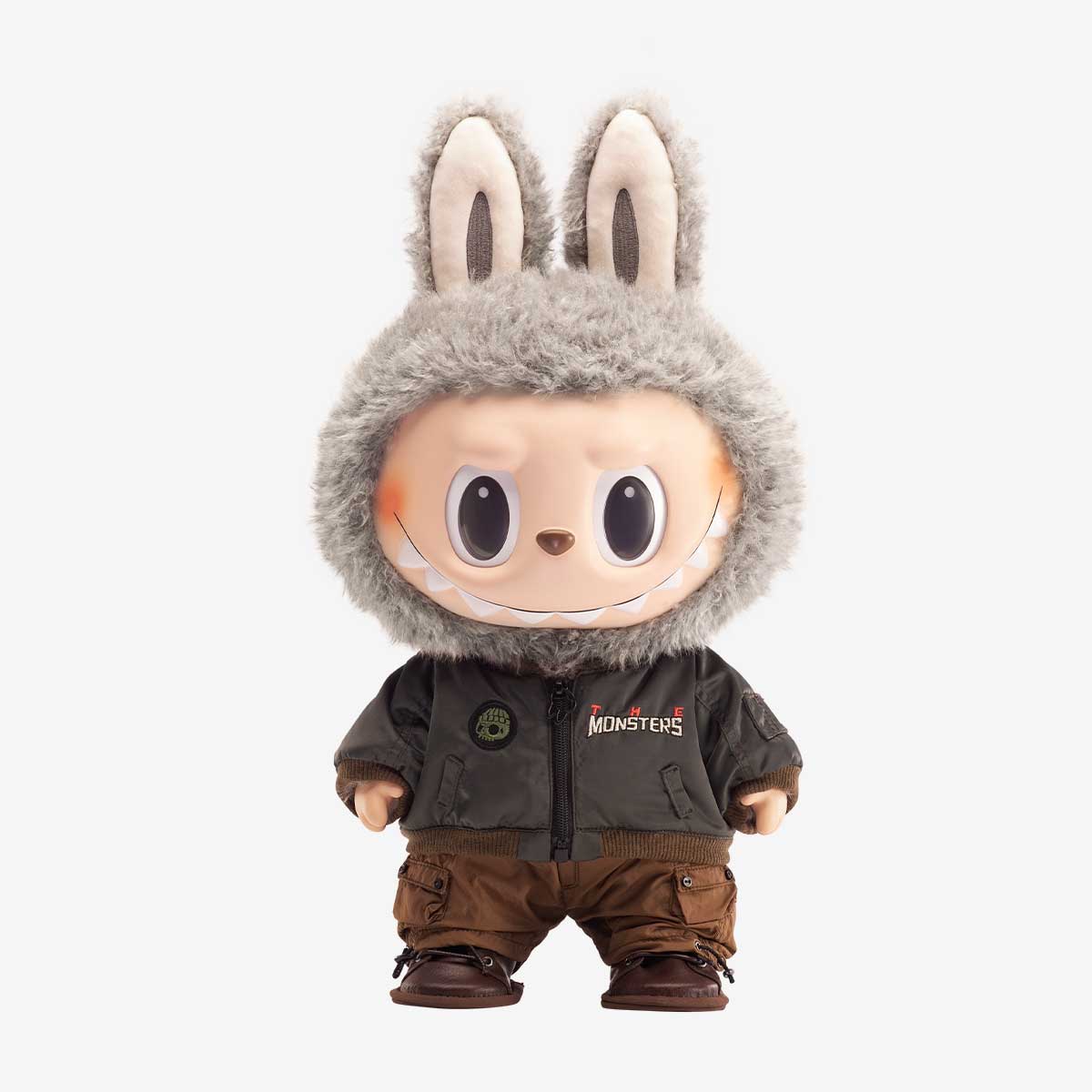 公式正規品POP MART LABUBU THE MONSTERS-JUMP FOR JOY Vinyl Plush Doll らふぶ ぬいぐるみ ガチャポン ブラインドボックス サプライズギフト