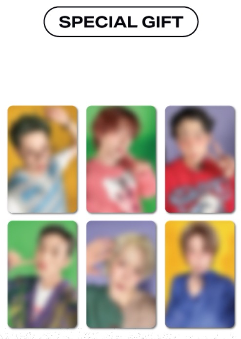 P1HARMONY 2025 SEASONS GREETINGS X FNCSTORE SOUNDWAVE WEVERSEトレカフォトカード特典
