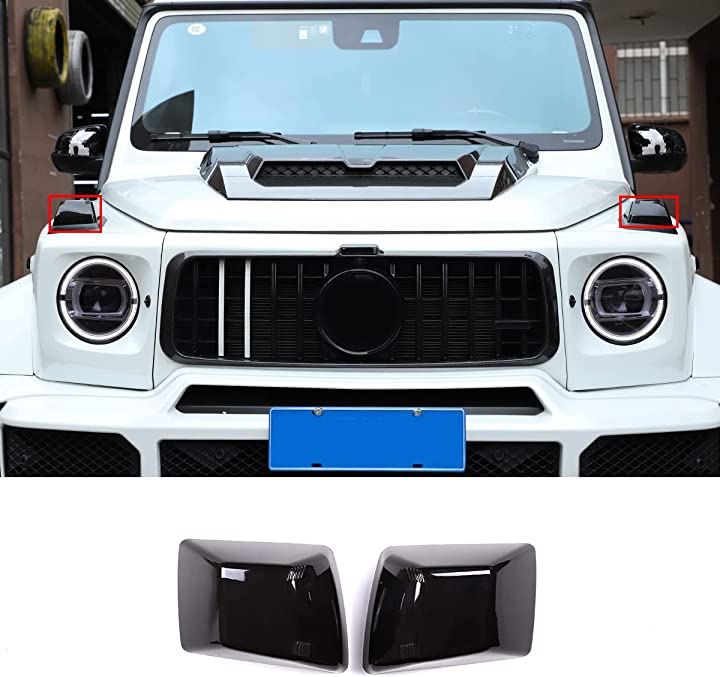 メルセデスベンツ Gクラス W463 W464 2019-2022に対応 車のフロントサイドエンジンフードターンシグナルフレームカバー 7,536円