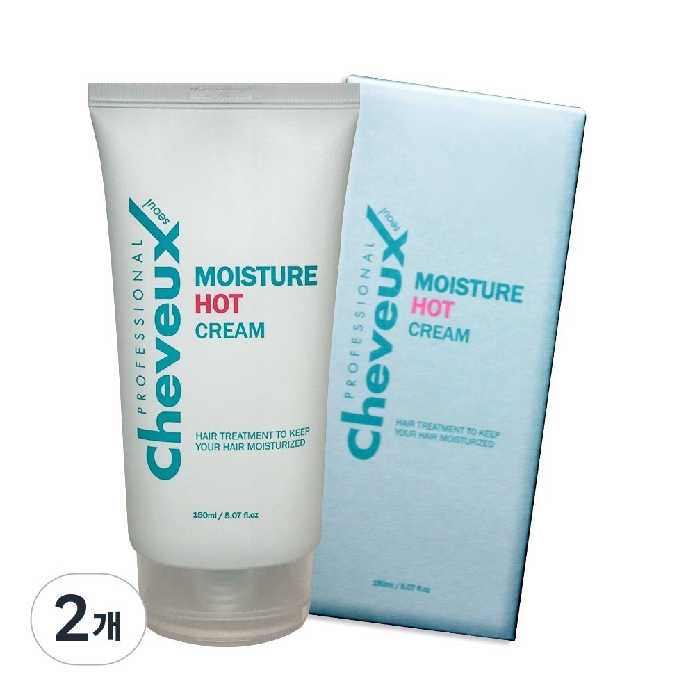 cheveux モイスチャーホットクリームヘアエッセンス, 150ml, 2個 5,563円