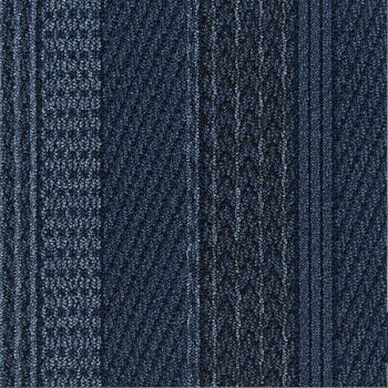 川島織物セルコン ユニットラグ ケーブルニットIII6枚入り UR2203 B