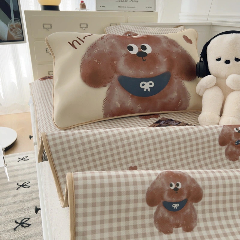 冷感ひんやりシート水で洗えるエアコン付きソフトシート3点セット寮一人用涼席