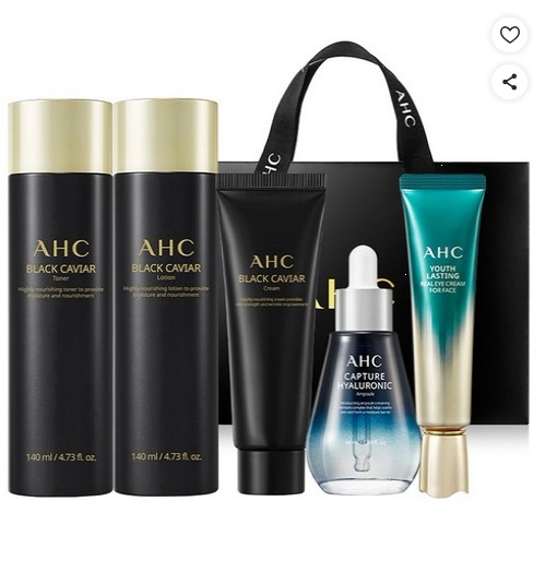 AHC ブラックキャビア ユース リチュアルケア 5種セット AHC 블랙 캐비어 유스 리츄얼 케어 5종 세트