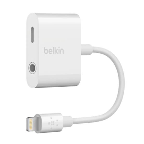 BELKIN F8J212BTWHT 3.5 mmオーディオ + 充電アダプタ F8J212BTWHT