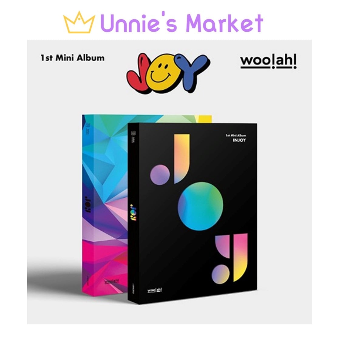 [SET] woo!ah! wooah [JOY] 1st Mini Album