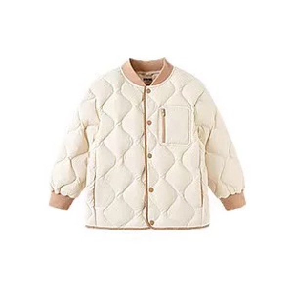 ダウンコート 子供服 ダウンジャケット 秋冬 コート子供服 キッズ アウター　子ども服 110/120/130/140/150/160　ベージュ